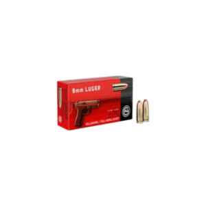 GECO 9 MM LUGER FULL METAL JACKETED ROUND- NOSE 124 GR