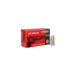 GECO .38 SPECIAL FULL METAL JACKETED FLAT-NOSE 158 GR