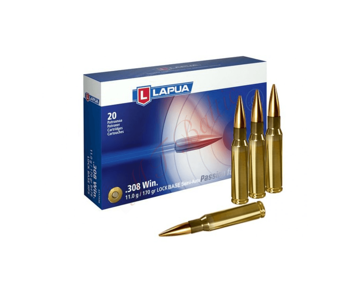 .308 WIN LAPUA LOCKBASE HPS 170GR