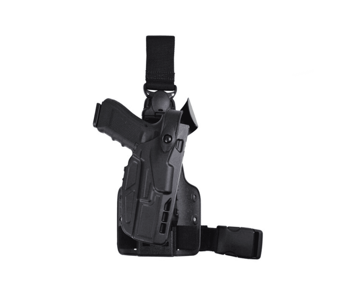 SAFARILAND Model 7305-SP10 7TS™ ALS®/SLS SINGLE STRAP TACTICAL HOLSTER WITH QUICK RELEASE