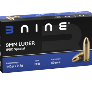 B NINE 9MM IPCS SPECIAL, 140gr, FMJ